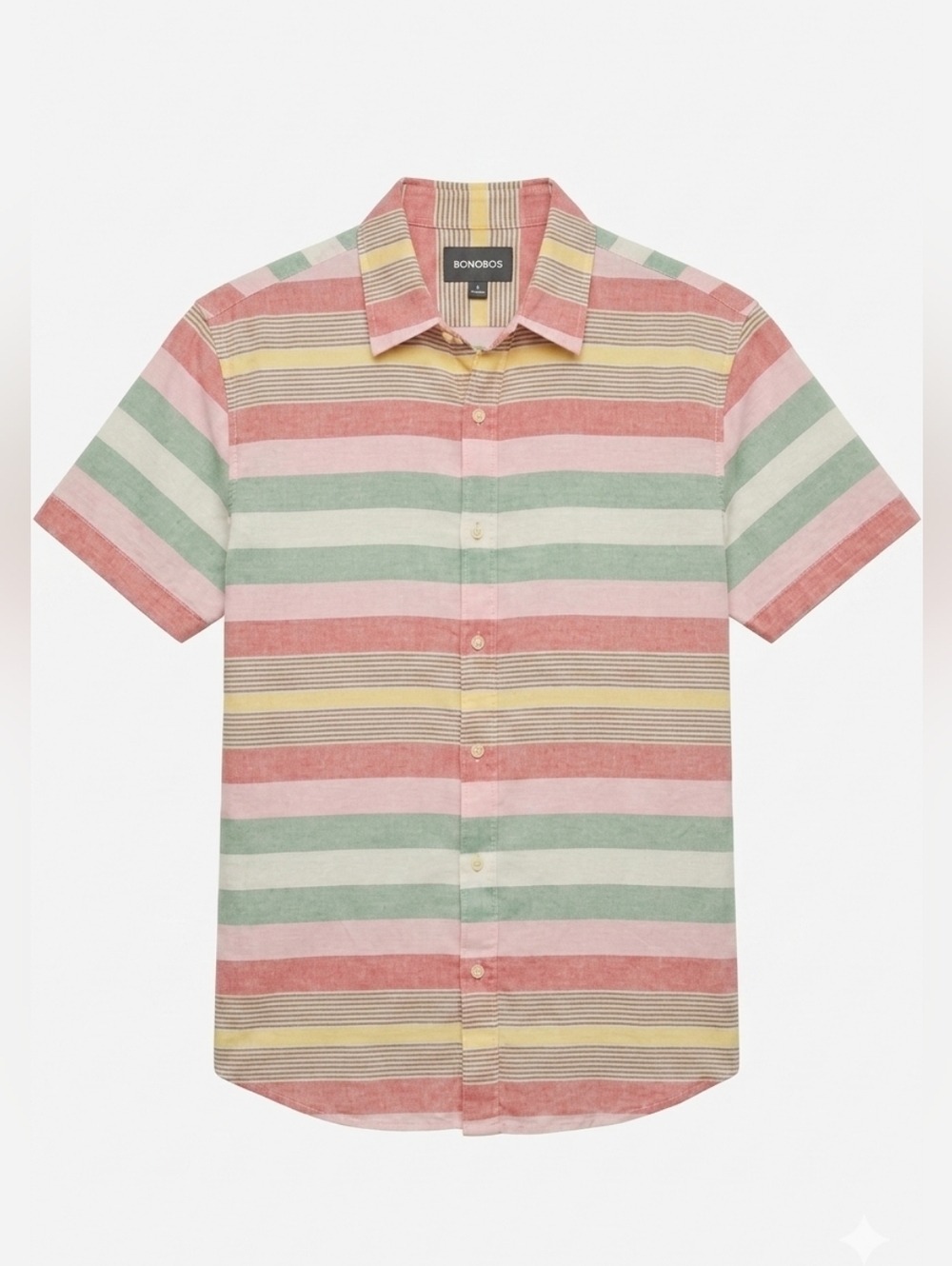 MEN'S Bonobos Riviera Short Sleeve Shirt | Standard Fit | Paste
